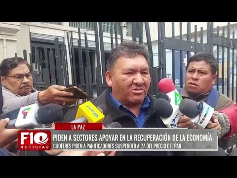 Choferes condicionan tarifas a que el pan siga a 0,50 bolivianos