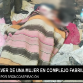 MUJER SIN VIDA DE 30 A 35 AÑOS EN ESTADO DE DESCOMPOSICIÓN