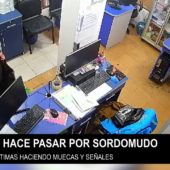 ROBO POR FALSO SORDOMUDO EN LA PAZ