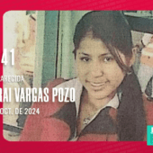 PERSONA DESAPARECIDA: CINDY SARAÍ VARGAS POZO, 23 AÑOS.