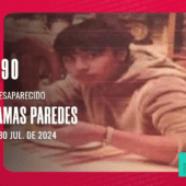 ADOLESCENTE DESAPARECIDO: CARLOS DANIEL LAMAS PAREDES, 16 AÑOS.