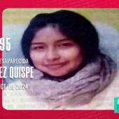 ADOLESCENTE DESAPARECIDA: LEYDI ROCÍO LÓPEZ QUISPE, 15 AÑOS.