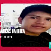 PERSONA DESAPARECIDA: ROBERTO CARLOS VARGAS BARRIGA, 27 AÑOS.