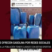 ESTAFADORES OFRECEN A BS 4,50 EL LITRO DE GASOLINA MEDIANTE REDES SOCIALES.