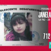 PERSONA DESAPARECIDA: JANELA KATHERINE ALIAGA CONDORI, 16 AÑOS.