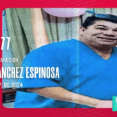 PERSONA DESAPARECIDA: VÍCTOR HUGO SÁNCHEZ ESPINOSA, 50 AÑOS.