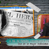 ¿QUIÉN FUE ADELA ZAMUDIO? RECONOCIDA COMO LA PRIMERA FEMINISTA DE BOLIVIA.