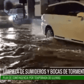 LAS LLUVIAS AFECTAN LA ATENCIÓN DE EMERGENCIAS; HAY 80% DE AVANCE EN LIMPIEZA DE SUMIDEROS.