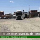 LA ANH HABILITÓ 10 SURTIDORES EN EL ALTO PARA ALIVIAR LA CRISIS DE COMBUSTIBLE.