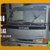 VEHÍCULO ROBADO: NISSAN ATLAS 1997 – PLACA 2058-FXH.