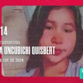 ADOLESCENTE DESAPARECIDA: ROSALINDA UNCUBICHI QUISBERT, 13 AÑOS.