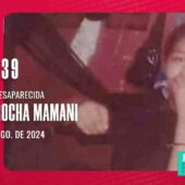 ADOLESCENTE DESAPARECIDA: CARMEN ROCHA MAMANI, 14 AÑOS.