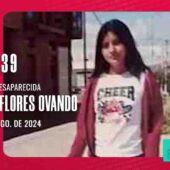 ADOLESCENTE DESAPARECIDA: SANTUSA FLORES OVANDO, 14 AÑOS.