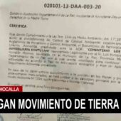 ALCALDÍA DE ACHOCALLA NIEGA ACUSACIONES DE AUTORIZACIÓN PARA MOVIMIENTO DE TIERRAS.