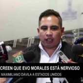 “ES EL PEOR MOMENTO PARA EVO MORALES”, ASEGURA DIPUTADO DE CC.