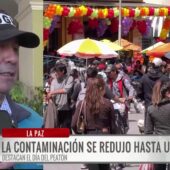 La Paz registró mejor calidad del aire durante la jornada del Día del Peatón