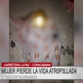 Mujer de 29 años es arrollada por un minibús en La Paz