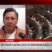 Diputados lamentan uso de amenazas en el caso contra Luis Arce