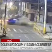 Accidente de mototaxi en Perú deja dos personas fallecidas