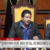 Santos Quispe reclama al Gobierno por deudas del IDH