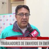 EMAVERDE con cuentas bloqueadas por impuestos, asegura Gonzalo Barrientos