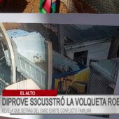 Hallan volqueta robada en El Alto tras cuatro años