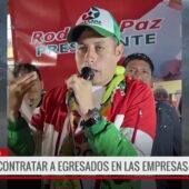 “Menos impuestos para quienes contraten jóvenes”, plantea Edmand Lara en su nueva propuesta