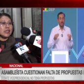 Asambleístas critican desconocimiento de propuestas de candidatos a la vicepresidencia