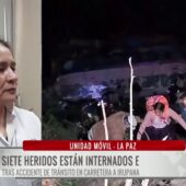 Hospital Arco Iris atiende a 7 de los 37 heridos tras accidente en Irupana
