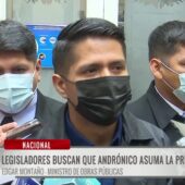 Montaño denuncia que legisladores buscan impulsar a Andrónico Rodríguez para beneficiar a Evo Morales