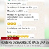 Taxista se desvía tras negarse a recibir pago QR, familia busca información
