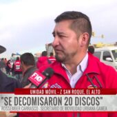 Denuncie trameajes en El Alto presentando la foto de la placa o del infractor en el Jach’a Uta