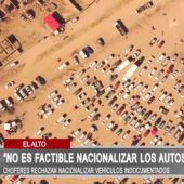 Choferes de El Alto rechazan legalización de autos chutos por temor a mayor congestión