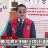 Autoridades investigan caso de adolescente que dio a luz en su hogar en El Alto