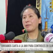 Eva Copa descarta compras de combustible en el mercado negro y apunta a reajustes de contratos por alza de precios