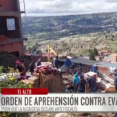 Eva Copa enfrenta orden de aprehensión por deslizamiento en Zona Arco Iris y asegura desconocerla