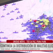 A dos días de la segunda vuelta, avanzan preparativos electorales en el área urbana de La Paz