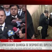 Tuto Quiroga asistió al velorio de Gustavo Aliaga y lo recuerda como diplomático destacado de la política boliviana