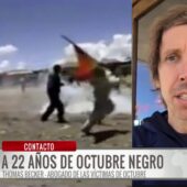 “Víctimas de octubre negro lucharon solas”: señala Thomas Becker