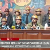 FEDECOMIN expresa respaldo al nuevo gobierno y llama a la unidad del movimiento social