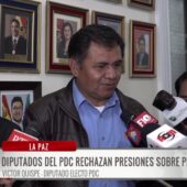 Diputados del PDC aseguran cumplimiento de promesas legislativas sin presiones
