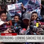 Ludwing Sánchez es increpado en Plaza Murillo tras denunciar caso Botrading