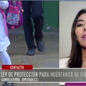 Aprobación de bono para huérfanos de feminicidio busca proteger educación y salud, señala Gabriela Ferrel