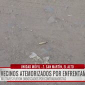 Escasez de transporte y enfrentamientos generan temor en la zona San Martín de El Alto
