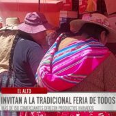 Comerciantes de Villa Dolores se preparan para recibir a los difuntos con masitas, dulces y caretas en la plaza Juana Azurduy