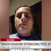 Edman Lara rechaza interferencia internacional en la lucha contra el narcotráfico