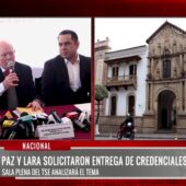 TSE analiza trasladar a Sucre la entrega de credenciales a nuevas autoridades