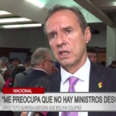 Tuto Quiroga resalta la urgencia de conformar el gabinete del nuevo gobierno