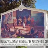 Artista Leonel plasma rostros de figuras célebres en el Cementerio General con “Ñatinta 2025”