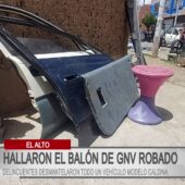 Propietario reconoce autopartes de su taxi robado en feria Sajra Khatu, zona Alto Lima